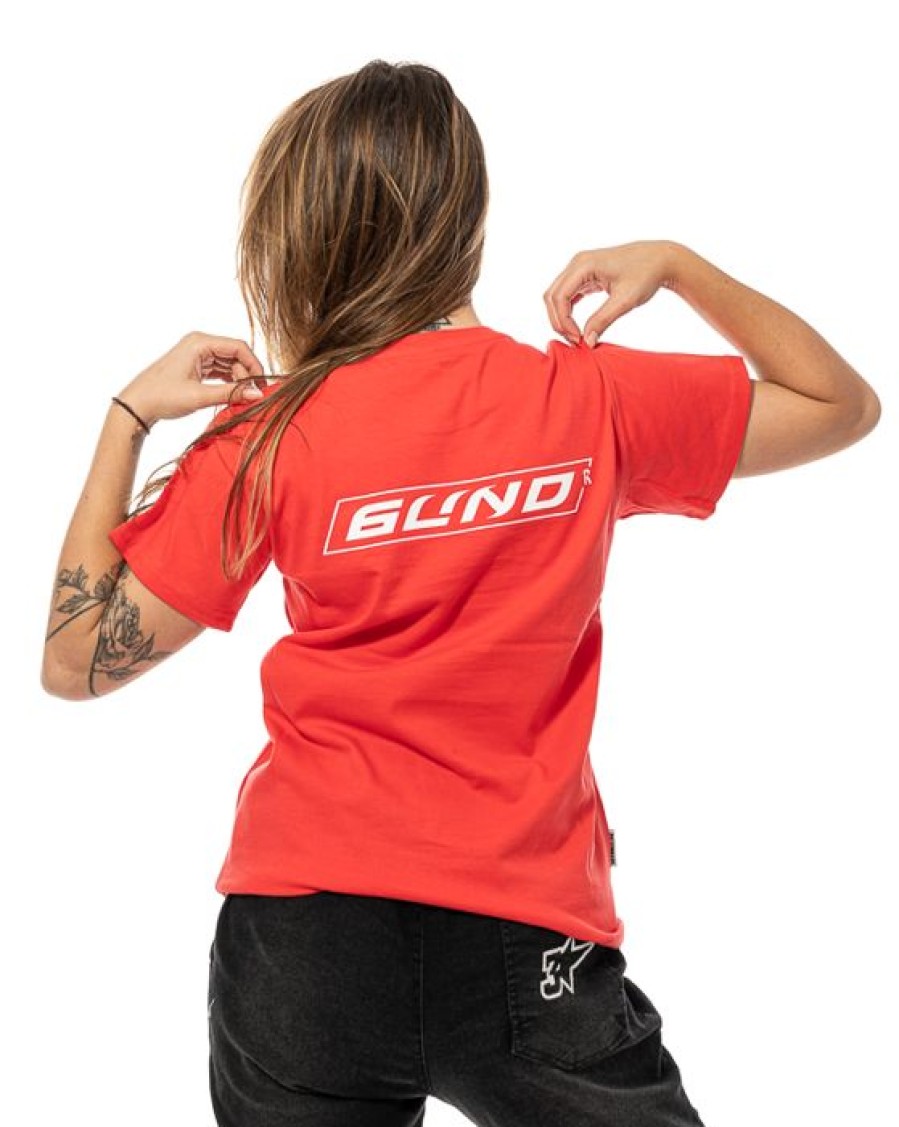 Ona New Bad Line T-Shirt | Nbl X Blind Wear T-Shirt Damski Blind Raspberry