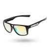 Okulary New Bad Line | Okulary Hollow Black Flash Yellow Mirror 00-614