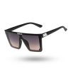 Okulary New Bad Line | Okulary Dapper Black Mat Brown Shadow 00-653