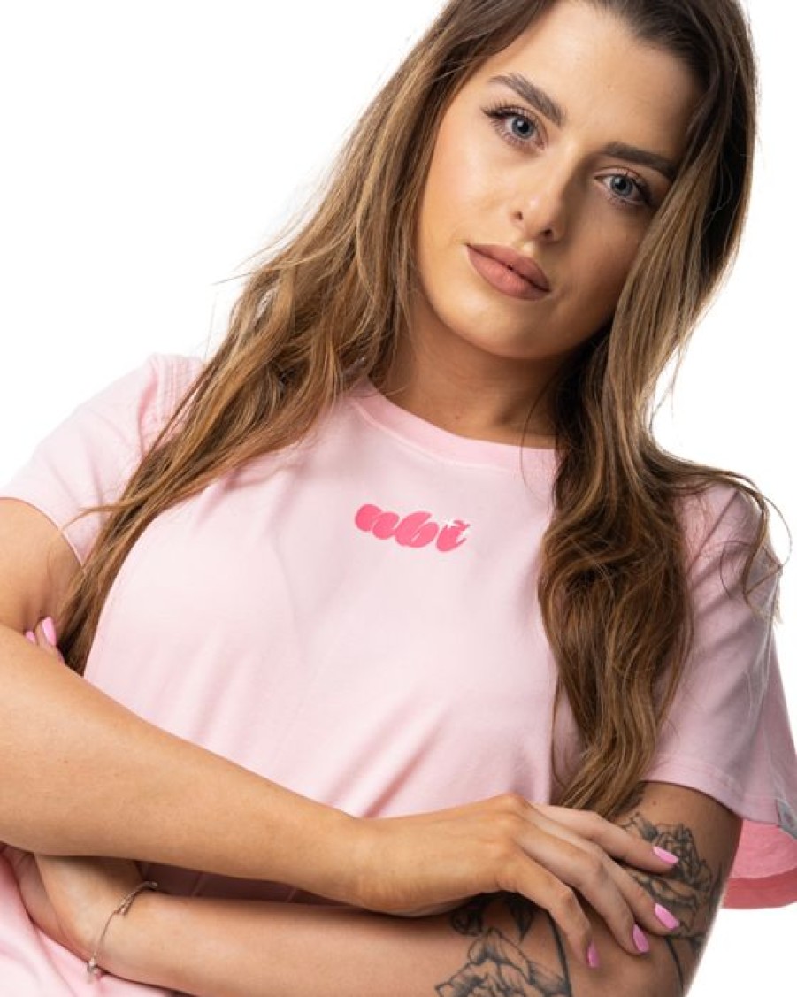 Ona New Bad Line T-Shirt | T-Shirt Damski Sweet Pink