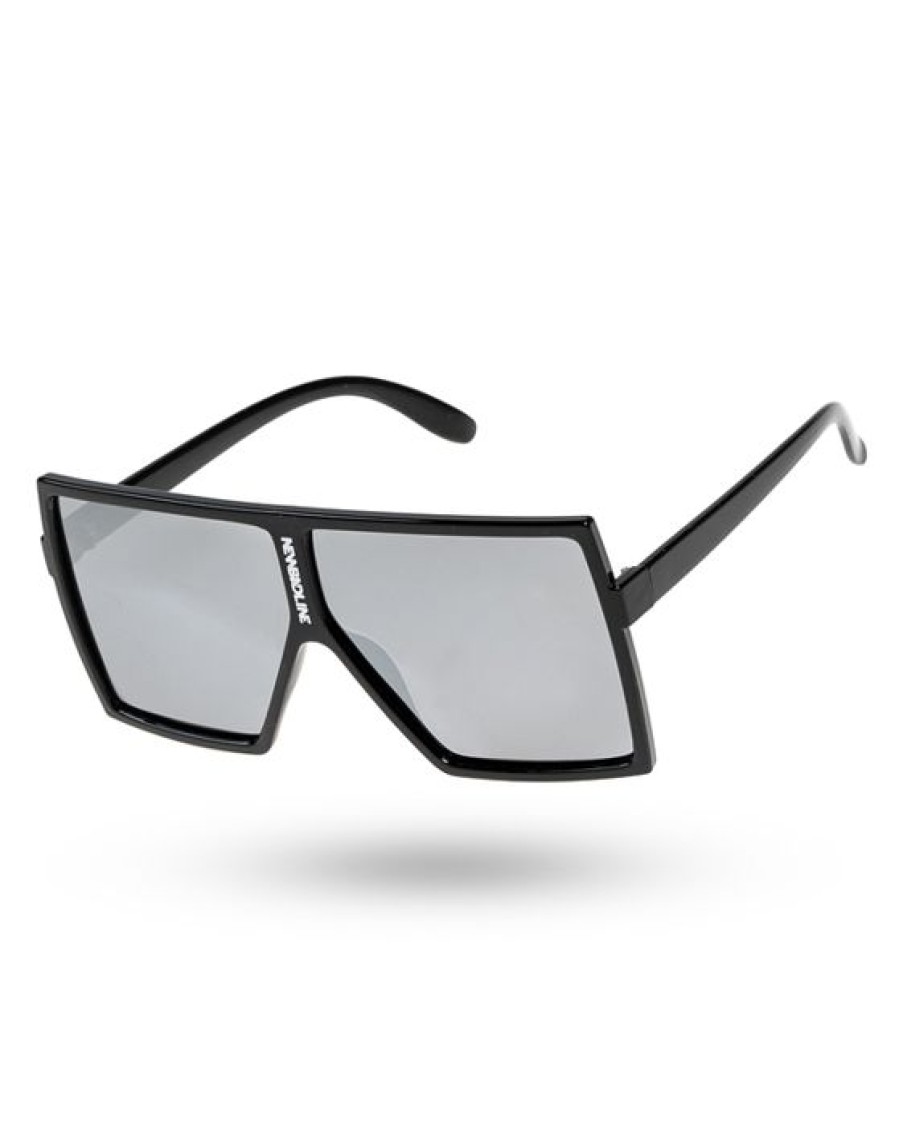 Okulary New Bad Line | Okulary Jolt Polarized Black Flash Silver 00-527