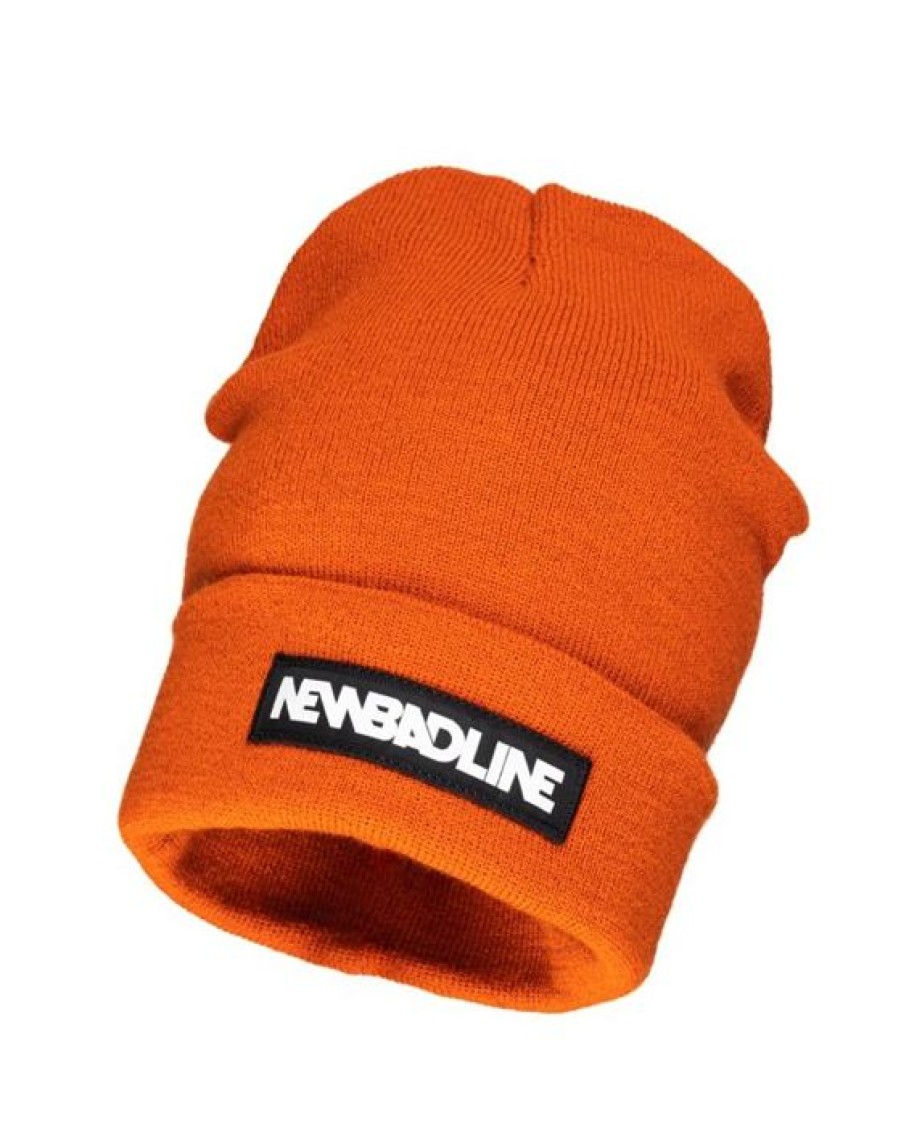 Dodatki New Bad Line Zimowe | Czapka Zimowa Logo Orange