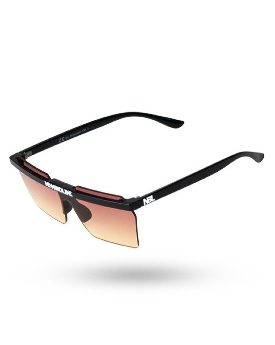 Okulary New Bad Line | Okulary Majorca Black Flash Pink 00-402