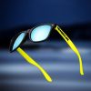 Okulary New Bad Line | Okulary Classic Half Black/Neon Mat Yellow Mirror 00-640