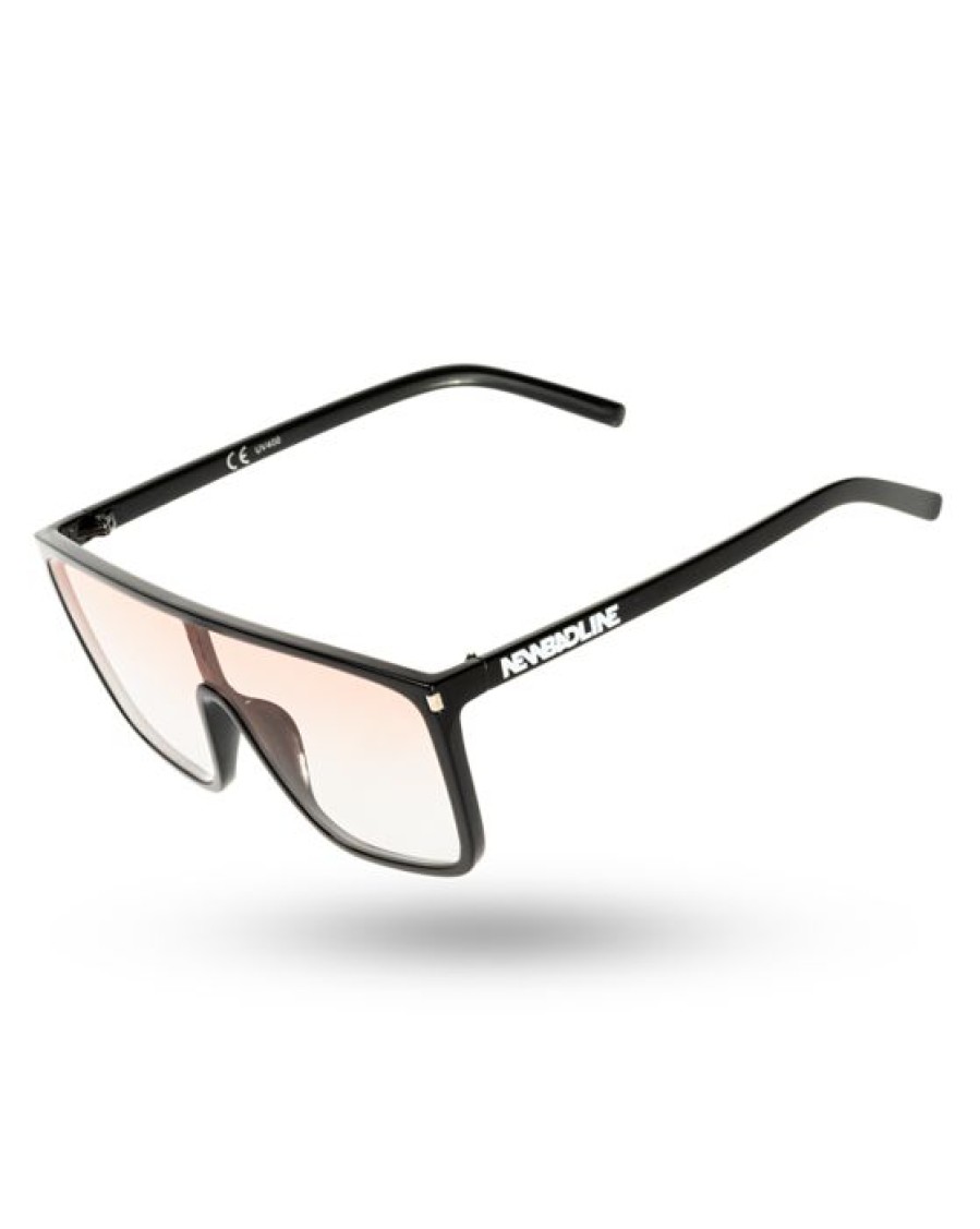 Okulary New Bad Line | Okulary Rays Black Flash Pink Clear 00-310