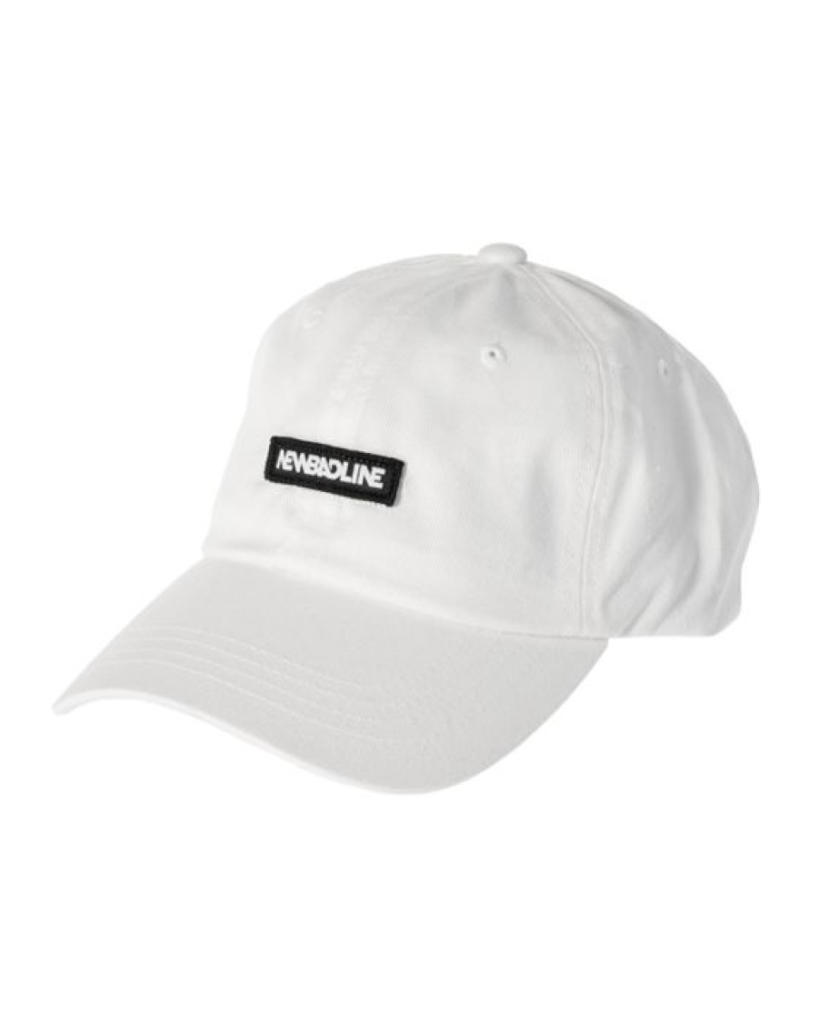 Dodatki New Bad Line Z Daszkiem | Czapka Z Daszkiem Basic White