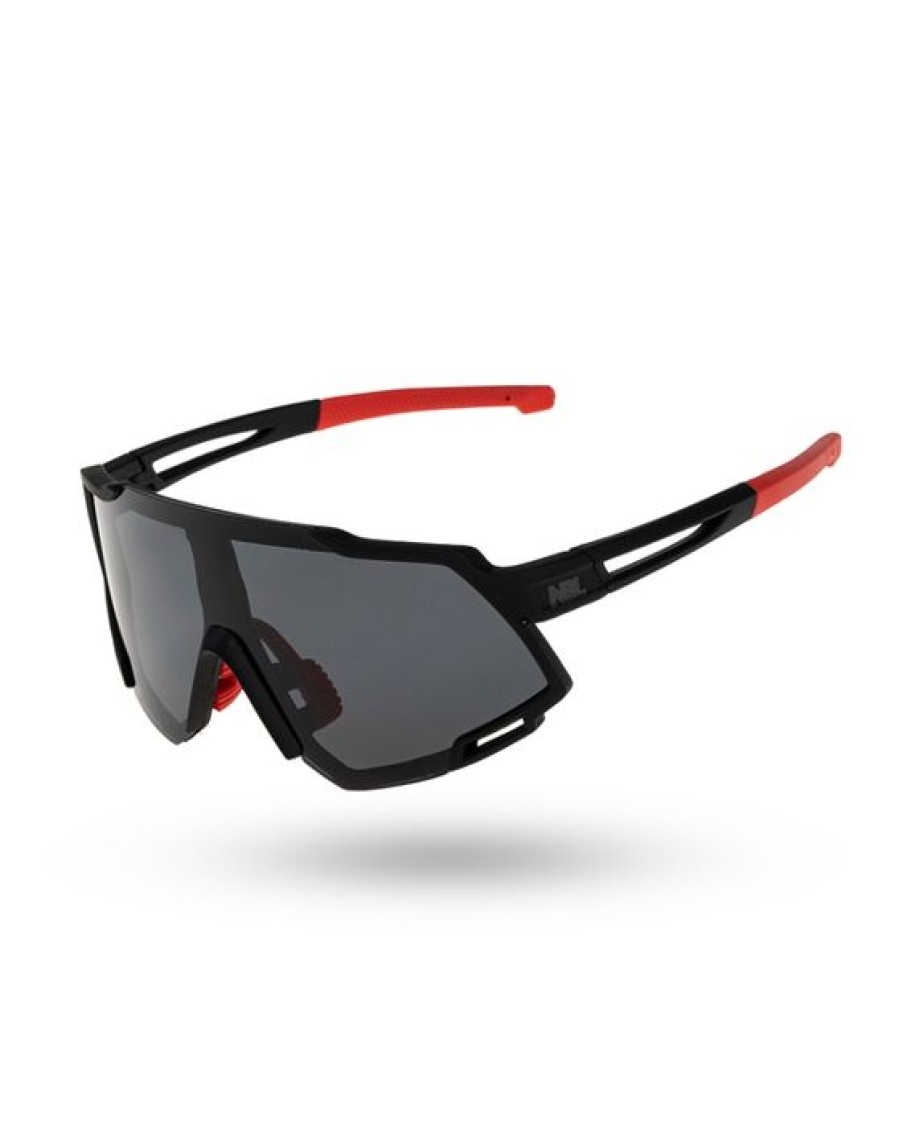 Okulary New Bad Line | Okulary Snazzy Black-Red Rubber Black 00-585