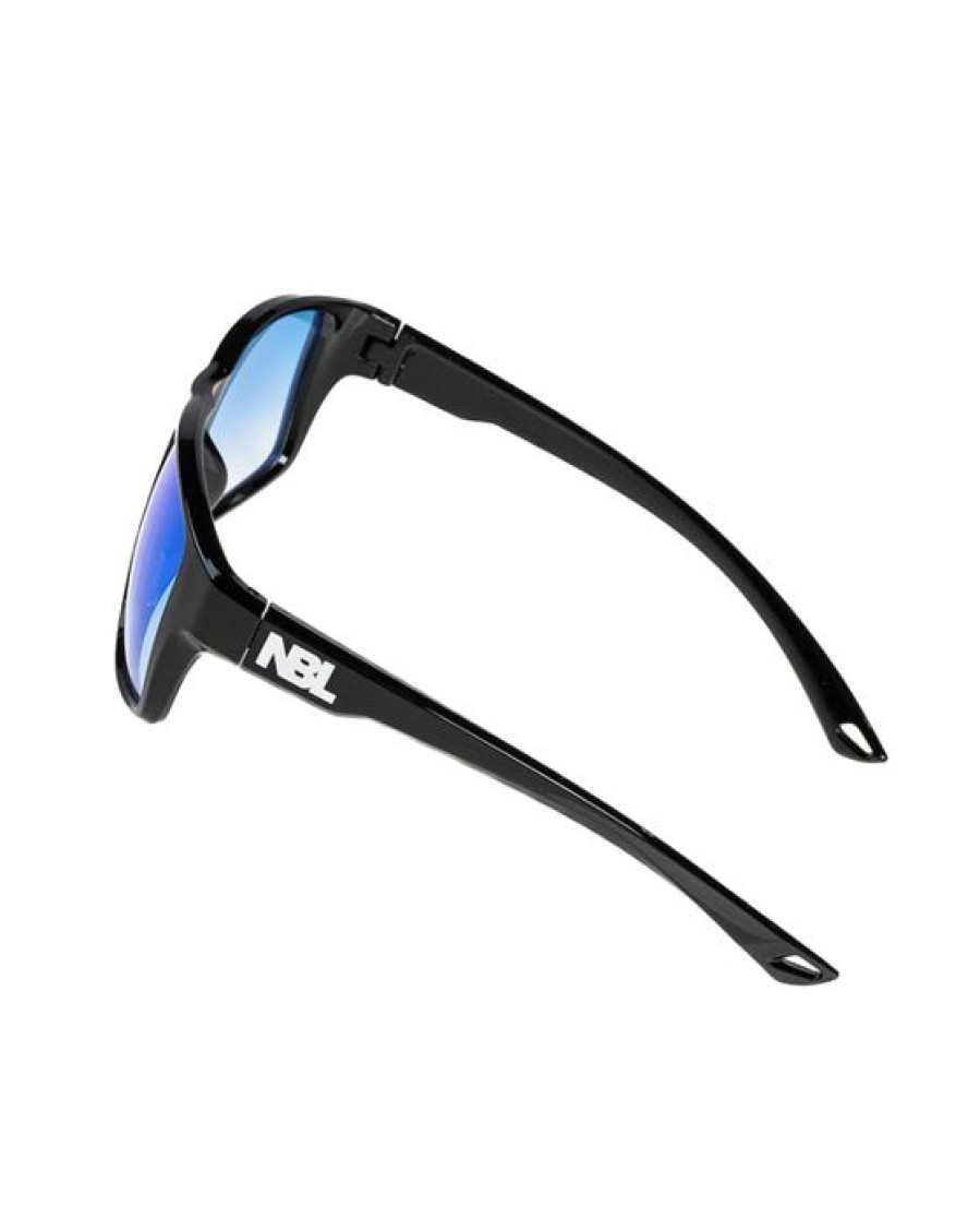 Okulary New Bad Line | Okulary Sleek Black Flash Blue Mirror 00-596