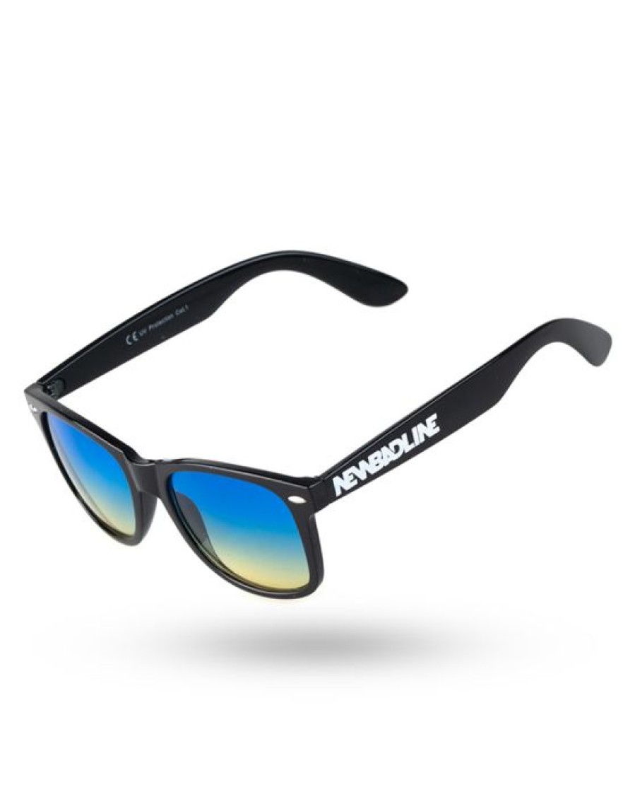 Okulary New Bad Line | Okulary Classic Blck Flash Blue-Yellow 00-469