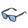 Okulary New Bad Line | Okulary Classic Black Rubber Blue Mirror 20-204