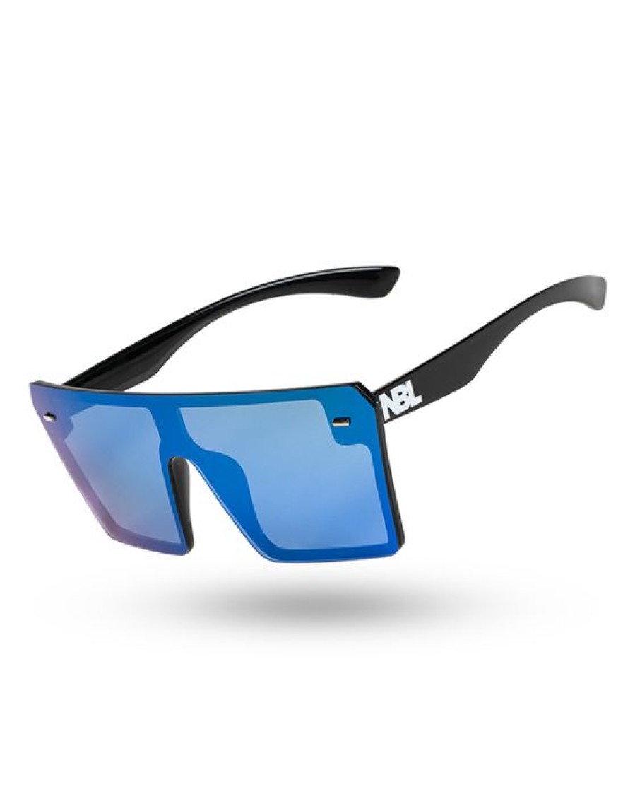 Okulary New Bad Line | Okulary Whisk Polarized Black Flash Blue Mirror 00-618