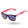 Okulary New Bad Line | Okulary Classic Half Black/Pink Mat Violet Mirror 00-642