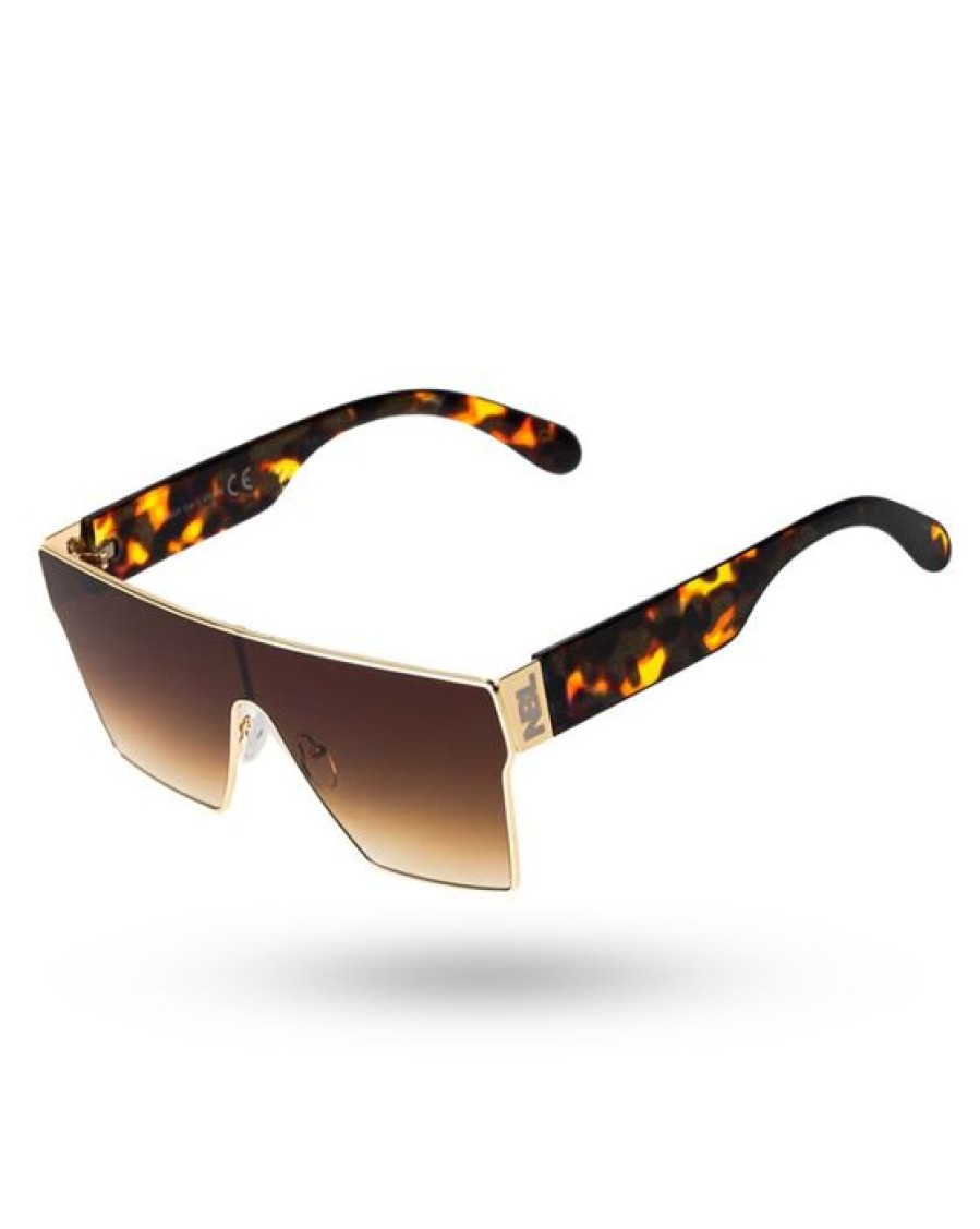 Okulary New Bad Line | Okulary Boss Brown Rint Flash Brown 00-407