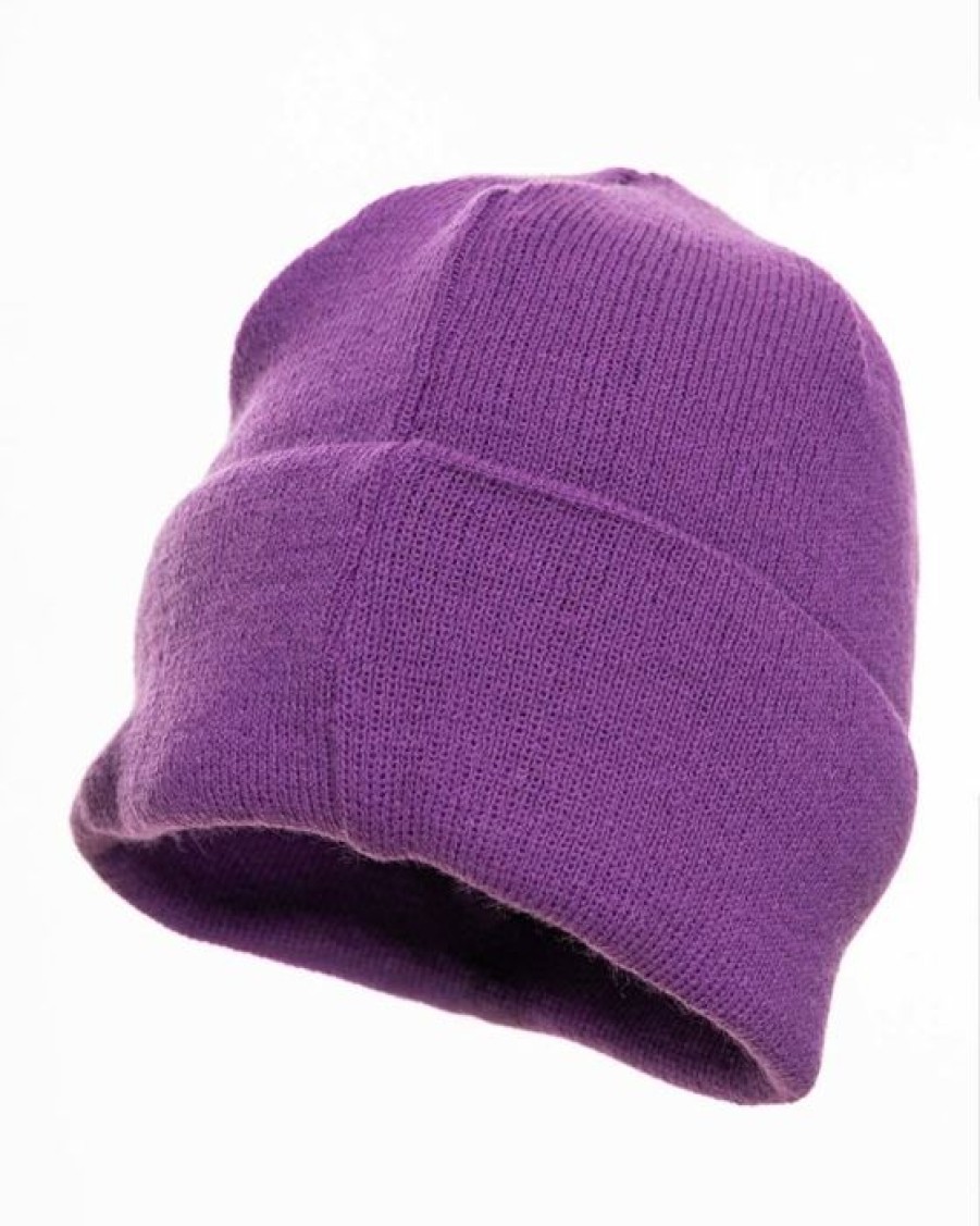 Dodatki New Bad Line Zimowe | Czapka Zimowa Logo Small Violet