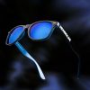 Okulary New Bad Line | Okulary Classic Inside Black-Blue Flash Blue Mirror 00-462