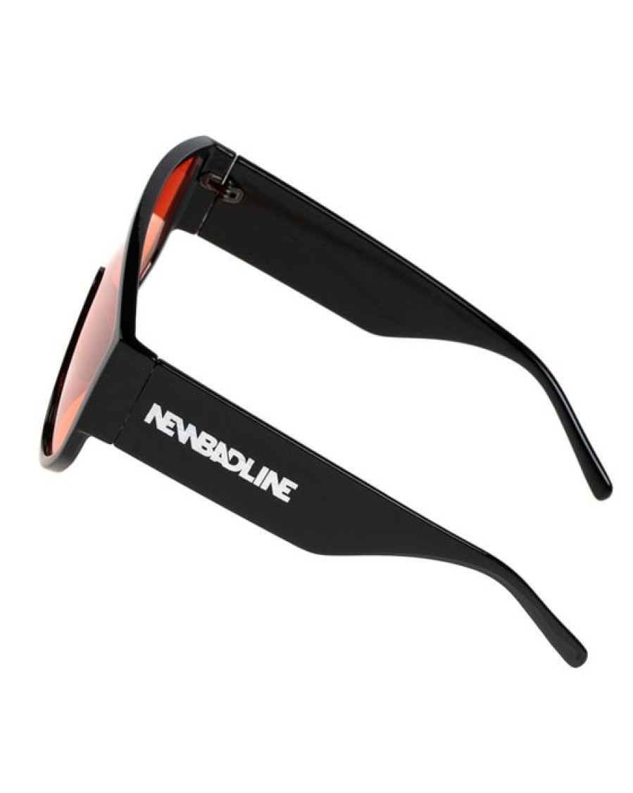 Okulary New Bad Line | Okulary Bliss Black Flash Red 00-519