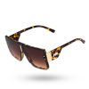 Okulary New Bad Line | Okulary Kox Brown-Gold Flash Brown 00-425