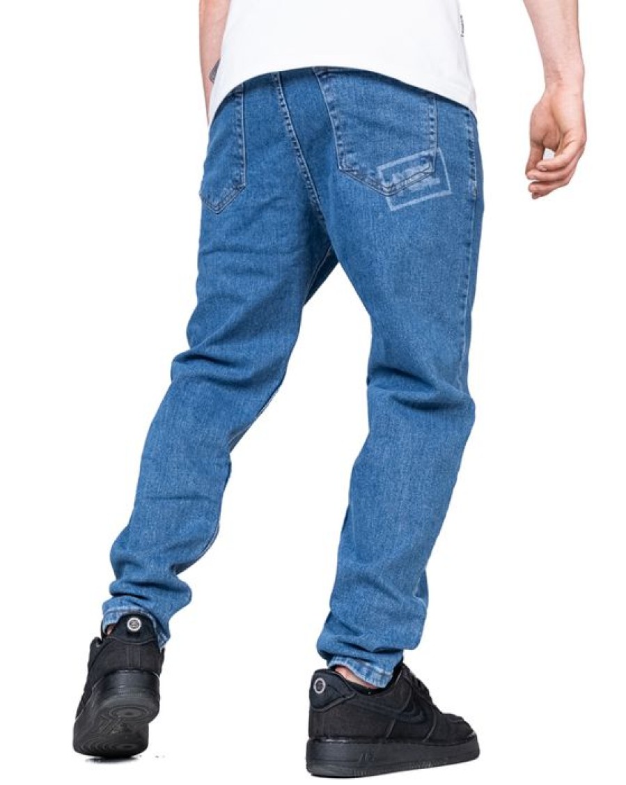 On New Bad Line Jeans | Spodnie Jeans Laser Blue