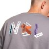 On New Bad Line Bez Kaptura | Bluza Bez Kaptura Stickers Grey