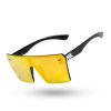 Okulary New Bad Line | Okulary Whisk Polarized Black Flash Orange Mirror 00-617