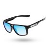 Okulary New Bad Line | Okulary Hollow Black Flash Blue Mirror 00-615