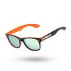 Okulary New Bad Line | Okulary Dzieciece Block Orange / Black Flash Yellow 00-543