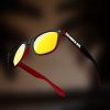 Okulary New Bad Line | Okulary Classic Inside Black/Red Mat Yellow Mirror 00-630