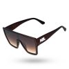 Okulary New Bad Line | Okulary Common Brown Print Flash Brown 00-378