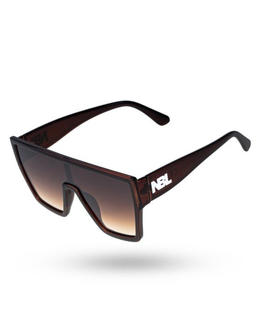 Okulary New Bad Line | Okulary Common Brown Print Flash Brown 00-378