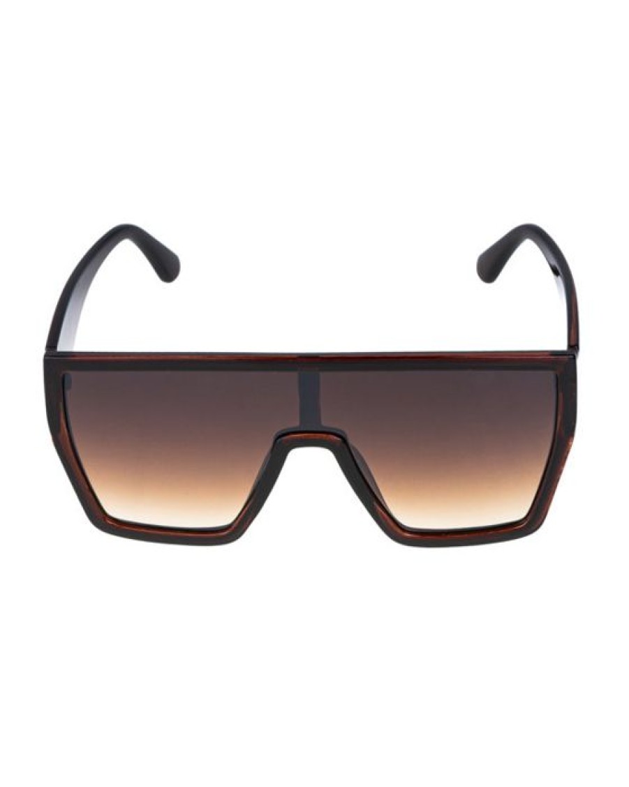 Okulary New Bad Line | Okulary Common Brown Print Flash Brown 00-378