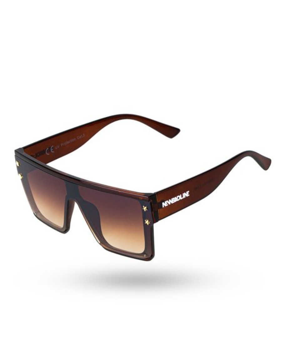 Okulary New Bad Line | Okulary La Brown Flash Brown Shadow 00-438