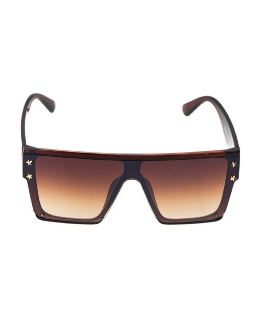 Okulary New Bad Line | Okulary La Brown Flash Brown Shadow 00-438